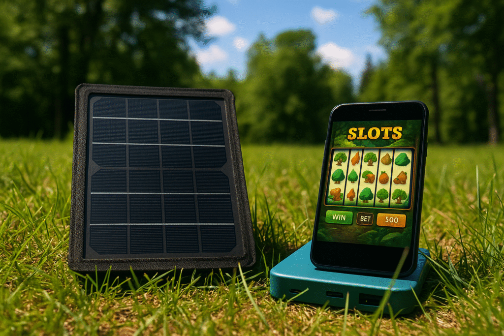 Solar-Powered Spins: Can You Gamble Online Sustainably from the Great Outdoors?